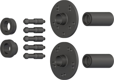 Wheel centering kit for special pneumatic flange for BMW | MT Zero 6 & 8 Pneumatic | 1 695 657 004